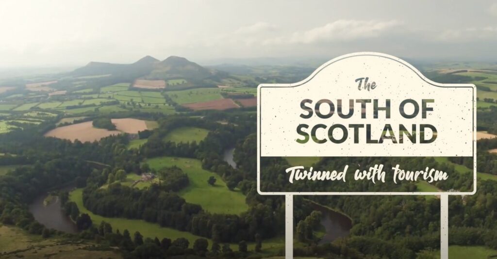 campaign image for the graphic sign South of Scotland