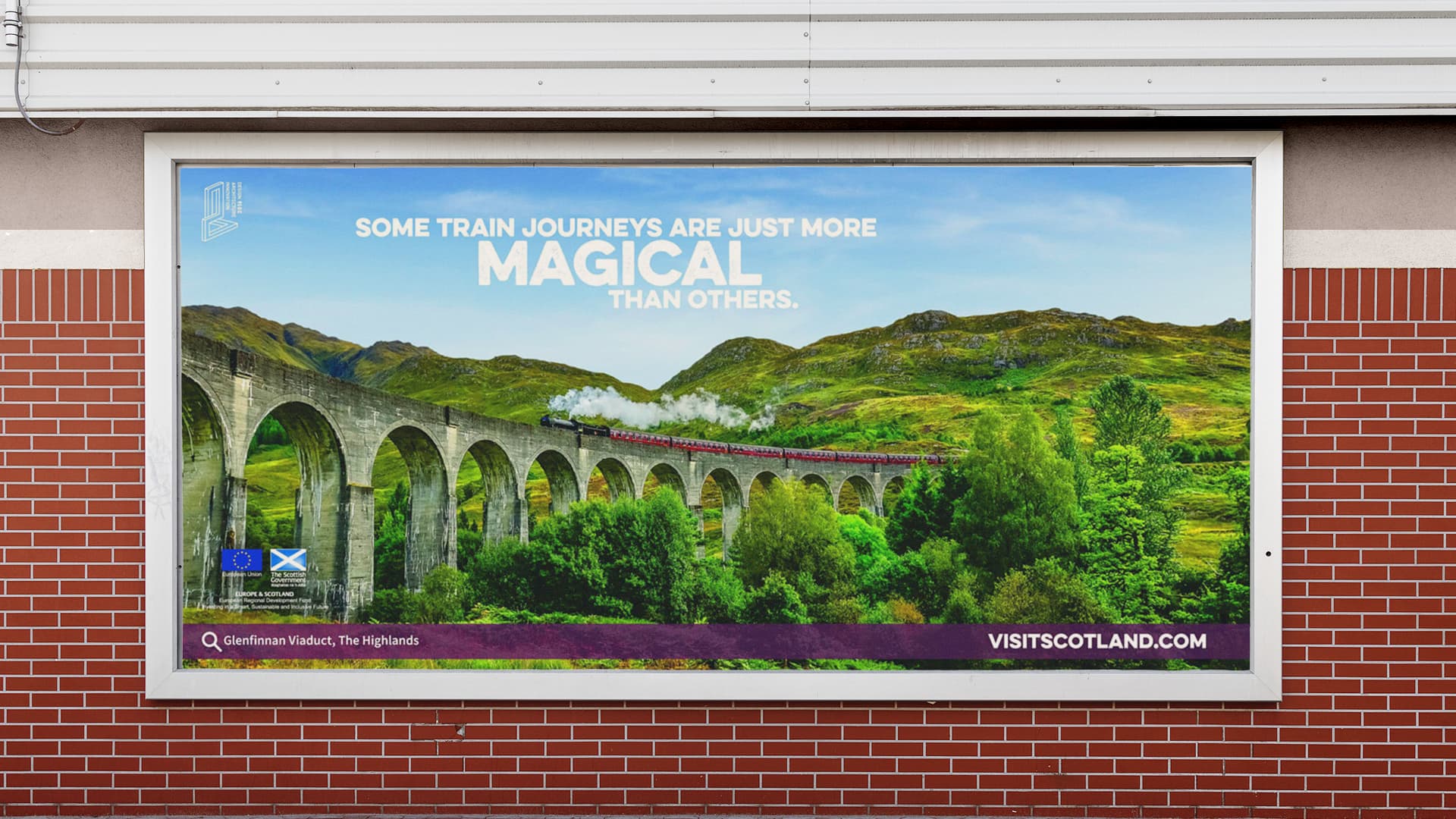 Campaign poster for VisitScotland