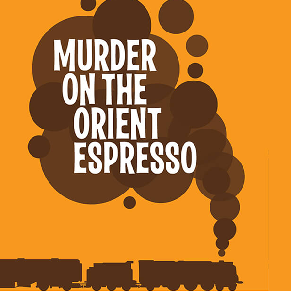 Graphic ad campaign for coffee