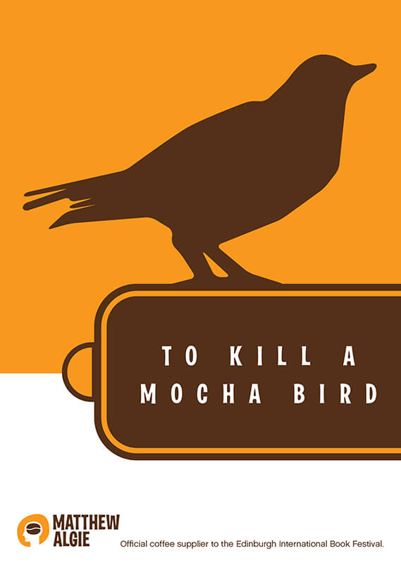 Graphic ad campaign for coffee