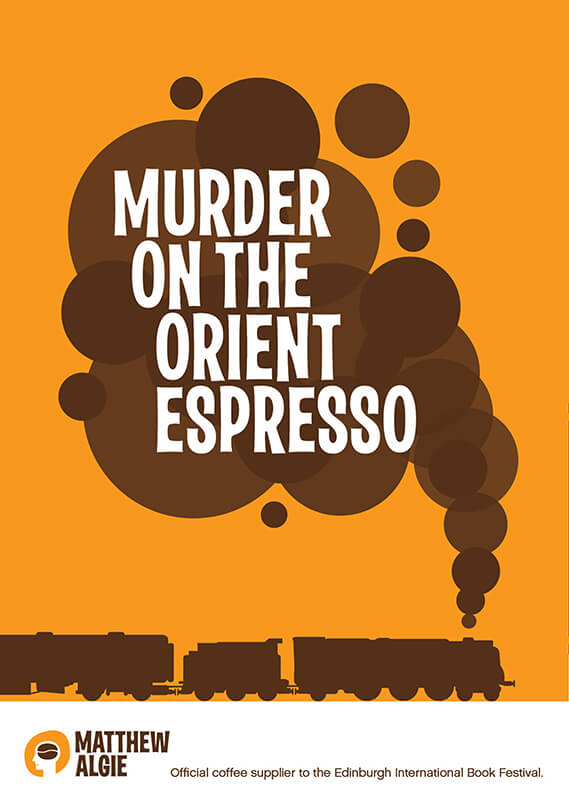 Graphic ad campaign for coffee