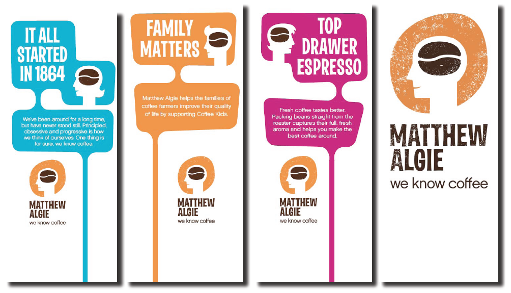 Coffee marketing leaflet