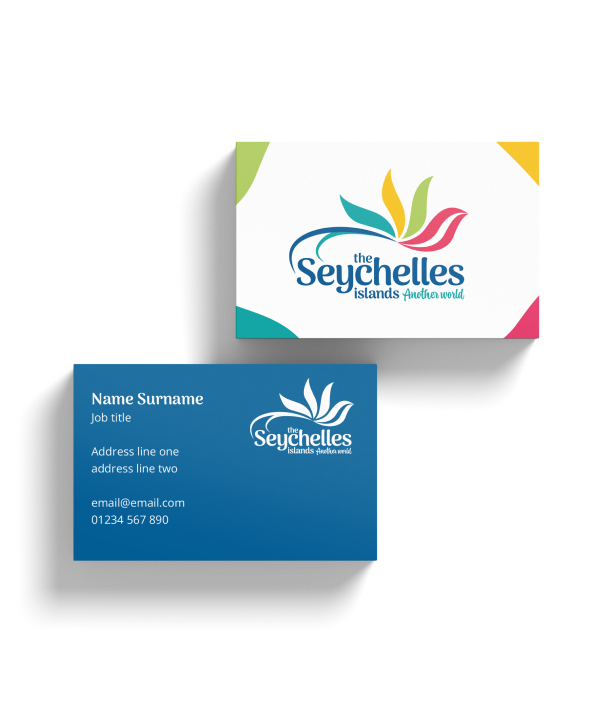 Seychelles Tourism Board business cards