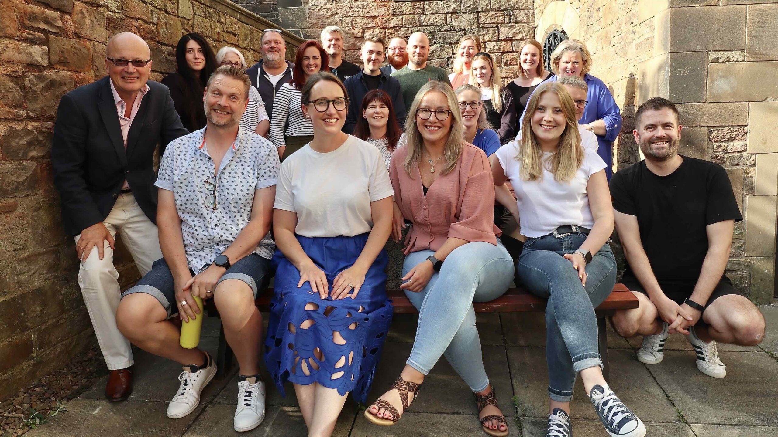 Group photo of Union staff members