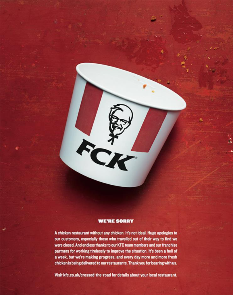 KFC promotion ad