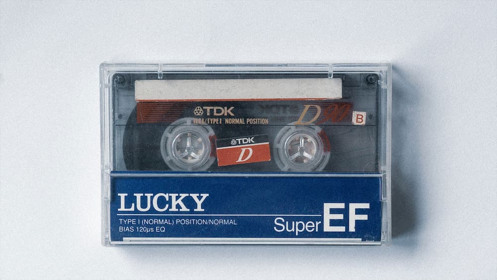 Old music tape