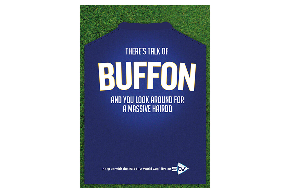 STV World Cup campaign Buffon